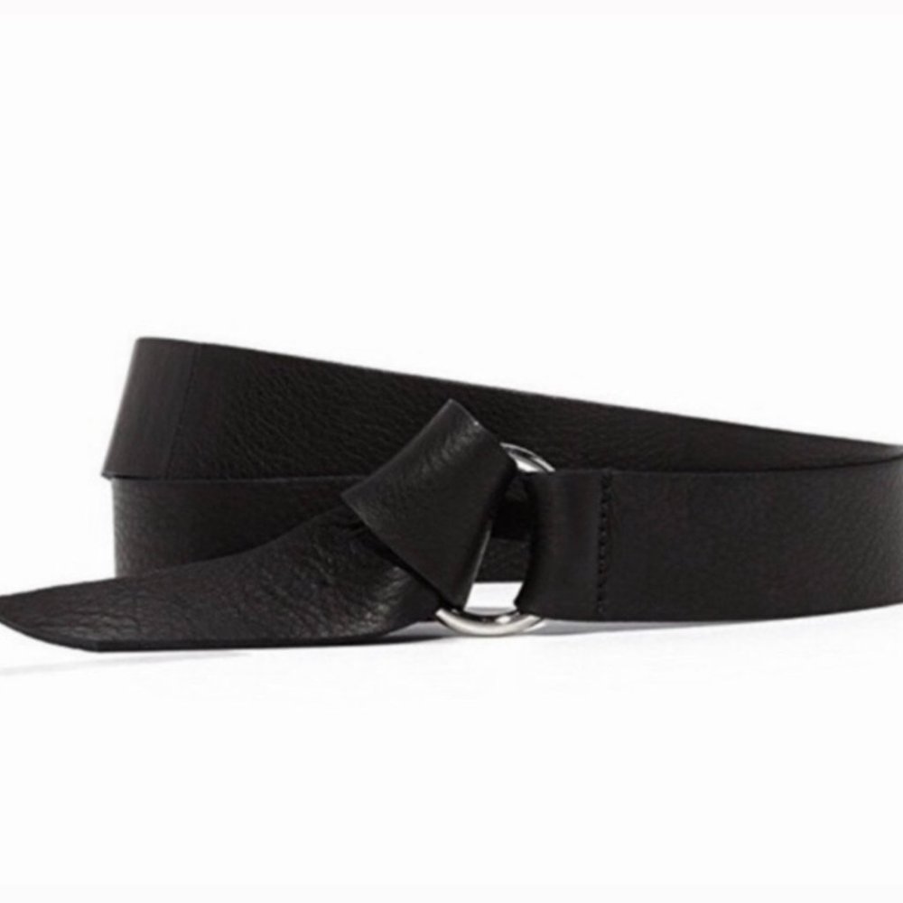 NEW B-Low The Belt Mia Black & Silver NWOT Leather